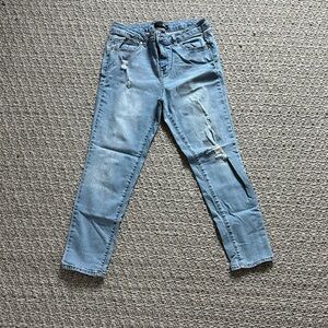 1822 Denim Light Blue Ankle Jeans